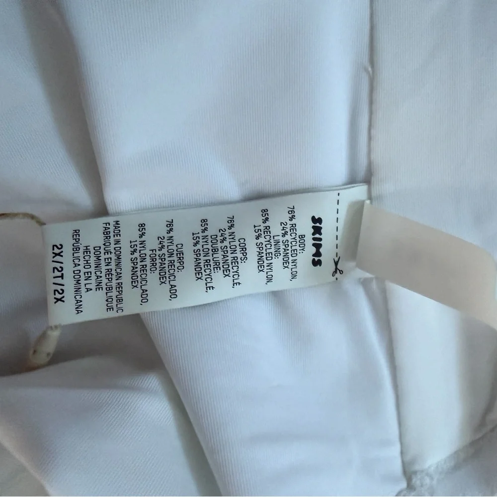 SKIMS Snow Swim Bandeau 2X